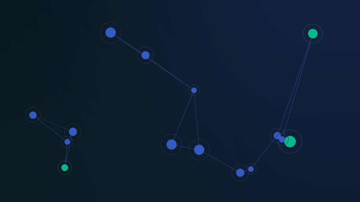 Abstract illustration accompanying this guide on dns for people who deploy