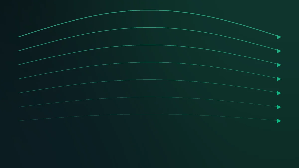 Abstract illustration accompanying this guide on migrating from shared hosting